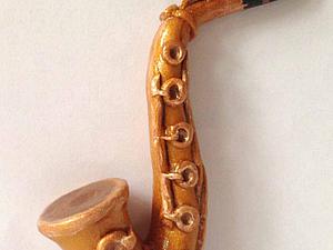 Лепим саксофон для сверчка | Ярмарка Мастеров - ручная работа, handmade