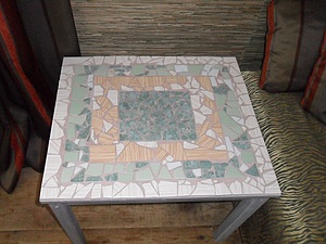 Мозаичный столик | Ярмарка Мастеров - ручная работа, handmade