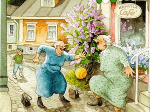 Веселые старушки Инге Лоок | Ярмарка Мастеров - ручная работа, handmade