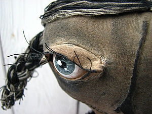 Живые Глаза тряпичной кукле из обычной Муки!  Элементарно! | Ярмарка Мастеров - ручная работа, handmade
