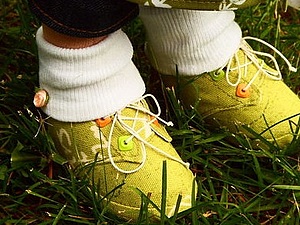 МК.. Ботинки для куклы. | Ярмарка Мастеров - ручная работа, handmade