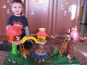 Сказочный лес Папье-Маше | Ярмарка Мастеров - ручная работа, handmade Сказочный лес Папье-Маше | Ярмарка Мастеров - ручная работа, handmade