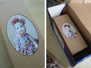 Как сделать упаковку для куклы за 10 минут | Ярмарка Мастеров - ручная работа, handmade