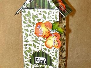 Чайный домик из картона, своими руками. | Ярмарка Мастеров - ручная работа, handmade