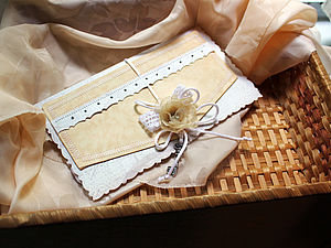 Подарочный конверт своими руками | Ярмарка Мастеров - ручная работа, handmade