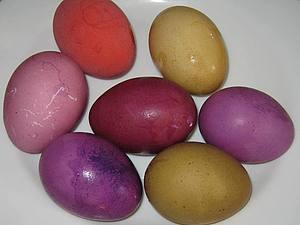 Красим яйца на Пасху растительными красителями | Ярмарка Мастеров - ручная работа, handmade