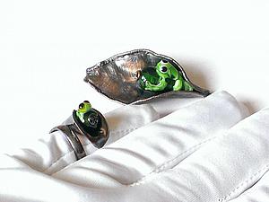 Создаем кольцо с регулируемым размером и крепим бусину lampwork | Ярмарка Мастеров - ручная работа, handmade Создаем кольцо с регулируемым размером и крепим бусину lampwork | Ярмарка Мастеров - ручная работа, handmade