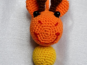Жирафа - подвеска на коляску | Ярмарка Мастеров - ручная работа, handmade