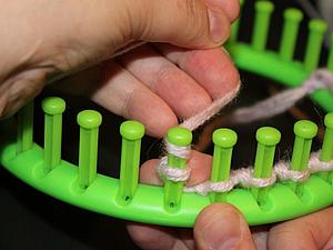 ������ ������ �� ���� (Loom knitting). ���� ������: ���������� ����� | ������� �������� - ������ ������, handmade