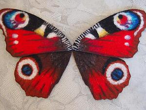 Создаем крылья бабочки из шерсти | Ярмарка Мастеров - ручная работа, handmade