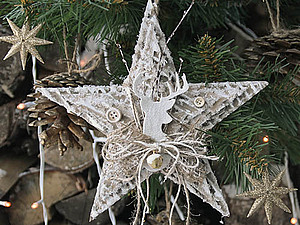 Рождественская звезда своими руками | Ярмарка Мастеров - ручная работа, handmade