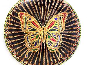 Декорируем тарелку «Бабочка» | Ярмарка Мастеров - ручная работа, handmade