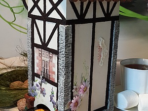 Чайный домик в стиле фахверк | Ярмарка Мастеров - ручная работа, handmade