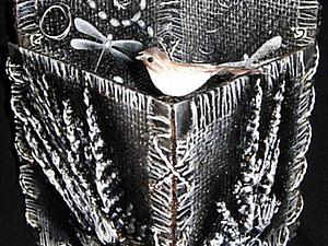 Создаем и декорируем в технике «терра» органайзер «Зимний сон» | Ярмарка Мастеров - ручная работа, handmade Создаем и декорируем в технике «терра» органайзер «Зимний сон» | Ярмарка Мастеров - ручная работа, handmade