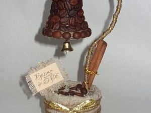 Кофейное дерево-колокольчик | Ярмарка Мастеров - ручная работа, handmade
