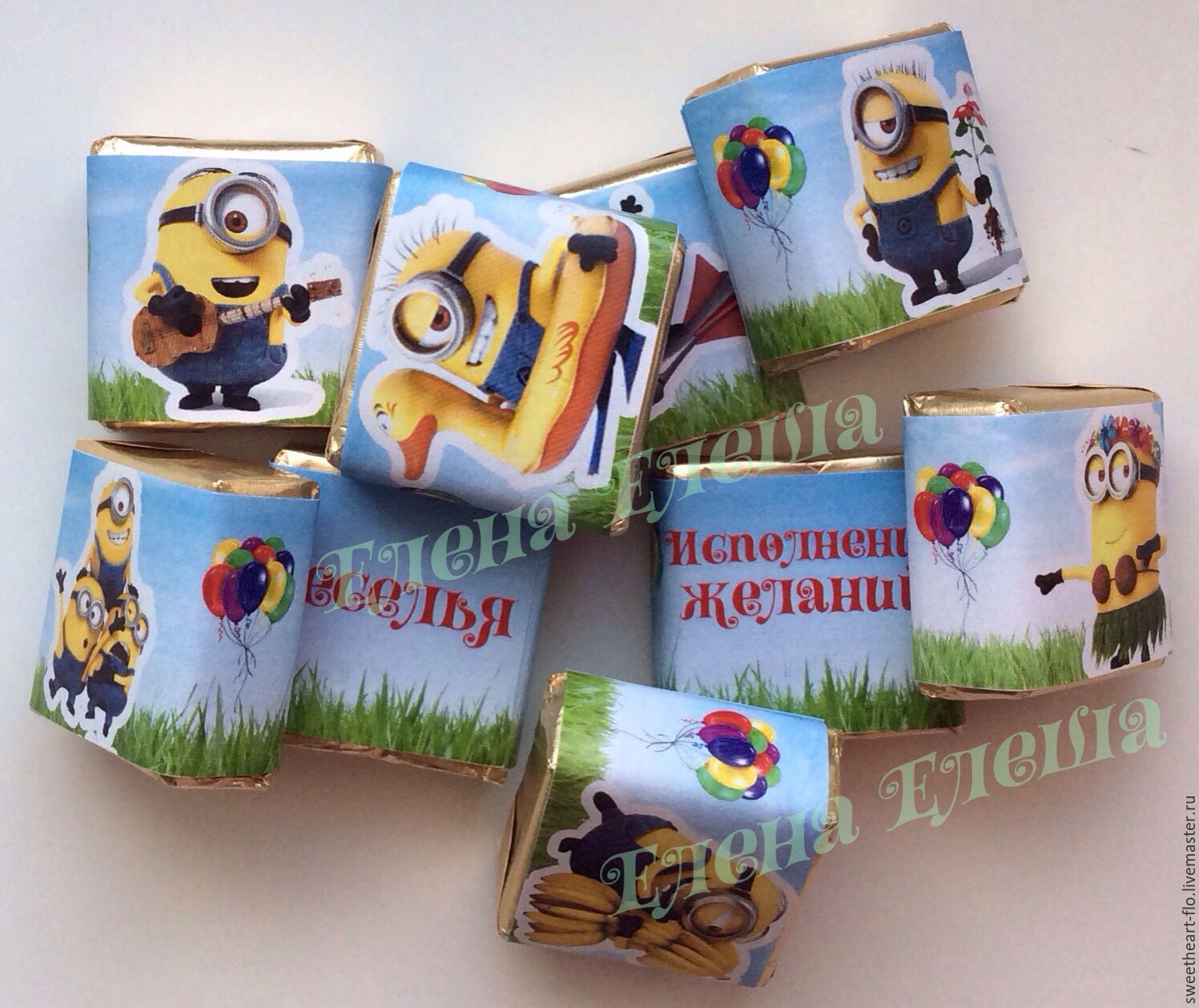Сладкие подарки миньоны 86