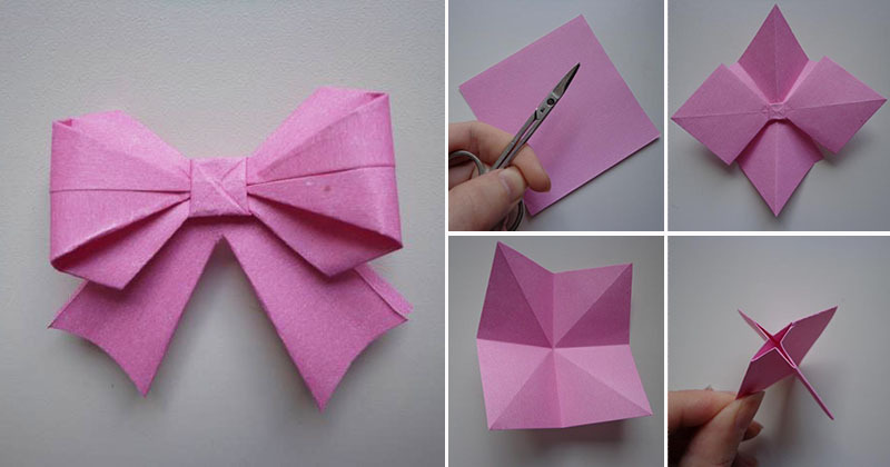 Поделки из бумаги своими руками (оригами)