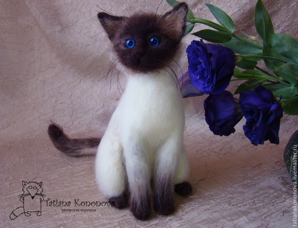 Мастер класс сиамский кот Мастер класс сиамский кот