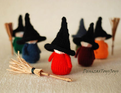 Matériel pédagogique fait à la main. Maîtres équitables - main "Sorcières Waldorf." Master Class Main.