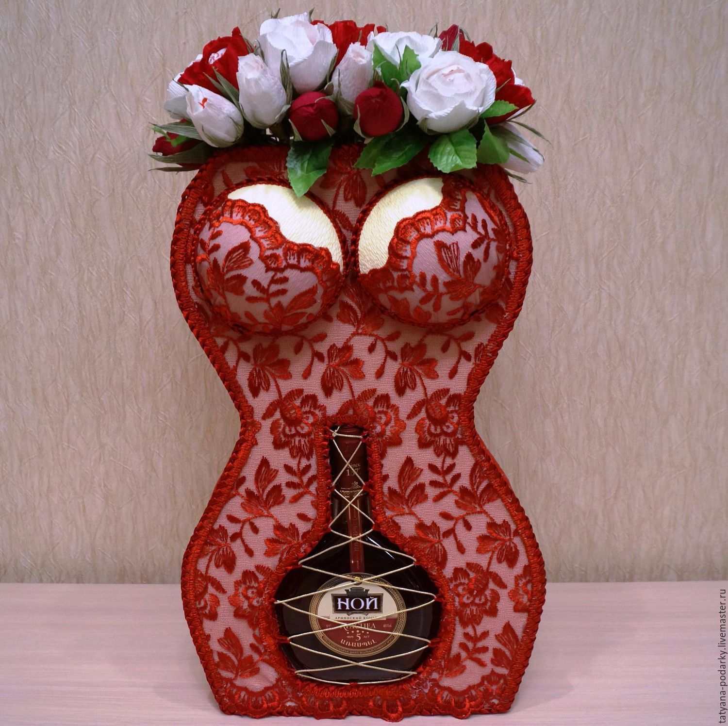 Корсет из конфет своими руками мастер класс 60