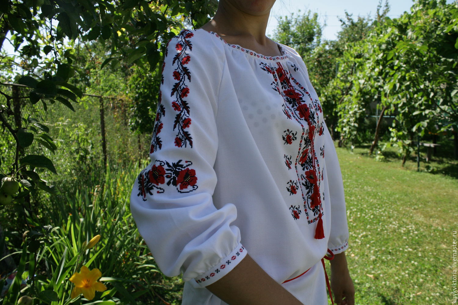 Блузка Вышиванка Купить
