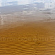 Фотокартина Волны желтого песка. Море.