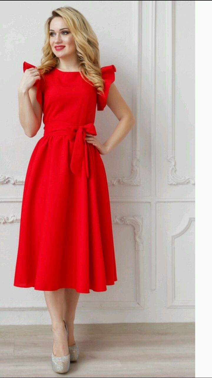 Авито Купить Красное Платье