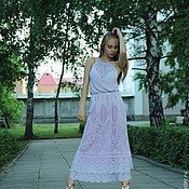 Летнее платье крючком Летнее платье крючком