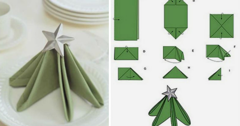 Как красиво складывать салфетки. Техника оригами