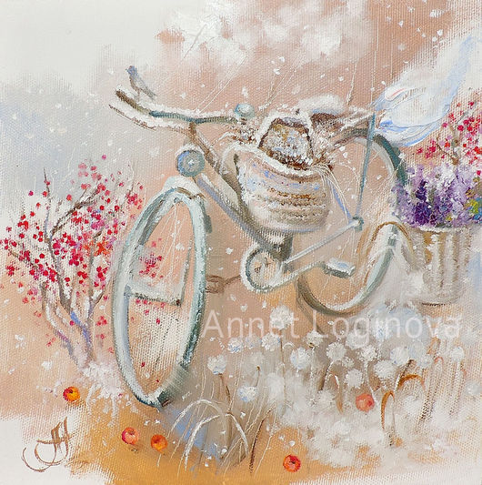 ������ ������ ������. ������� �������� - ������ ������. ������ Snow Bicycle. Handmade. ������� �� ������, ����������� �������