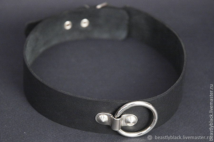 Подшитый ошейник купить со скидкой в секс шопе  Фетиш и BDSM  Ошейники, поводки