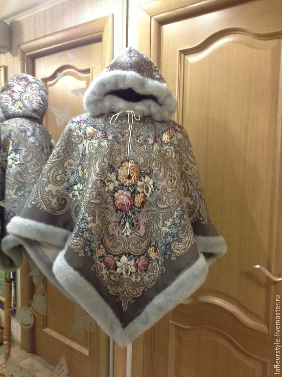 Пончо из платков Пончо из платков