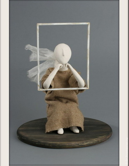 Статуэтки ручной работы. Ярмарка Мастеров - ручная работа. Купить Статуэтка "Окно". Handmade. Статуэтка, окно, дерево, смешанная техника