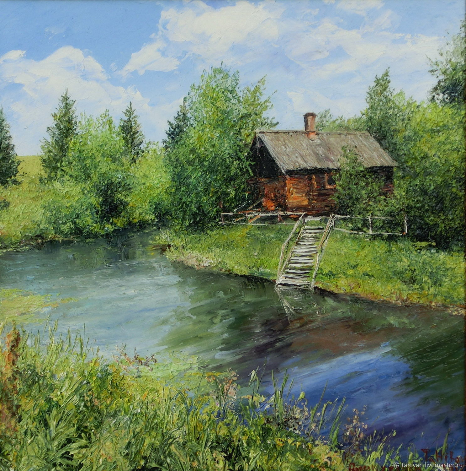 Дома у реки
