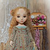 Author S Textile Doll Collectible Olga