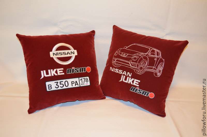 Автоподушка вышивка Автоподушка вышивка