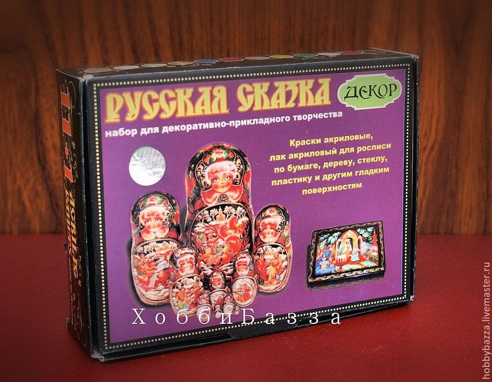 Краска для декупажа по дереву Краска для декупажа по дереву
