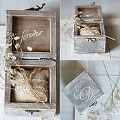 Декор шкатулок для колец Декор шкатулок для колец