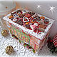 "Sweet Christmas" чайный домик с миниатюрой