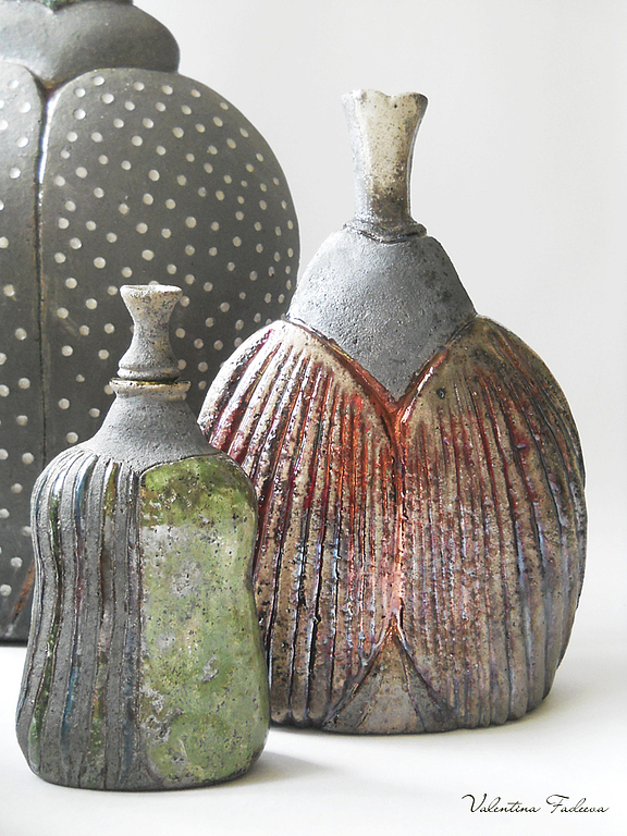 керамические вазы 
