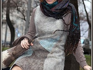 Мастер-класс валяный Платье-сарафан | Ярмарка Мастеров - ручная работа, handmade