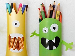 лучших идей: подставки для ручек, карандашей и кисточек