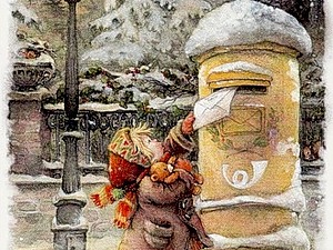 Винтажные Новогодние Открытки С Детьми Винтажные Новогодние Открытки С Детьми