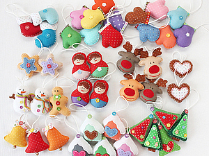 игрушки из фетра
