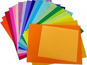 Цветная бумага и картон в Харькове