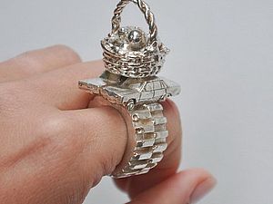 Кольца - скульптуры от Rebecca Rose | Ярмарка Мастеров - ручная работа, handmade