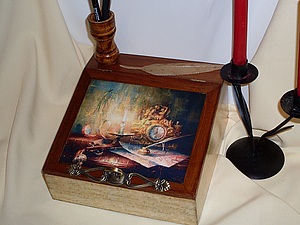 Мастер класс по декупажу бюро