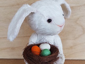 Шьем пасхального тедди-кролика | Ярмарка Мастеров - ручная работа, handmade