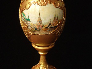 Декорирование пасхального яйца в русском стиле | Ярмарка Мастеров - ручная работа, handmade
