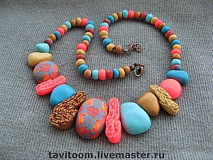 Мастер-класс по украшениям из пластики. | Ярмарка Мастеров - ручная работа, handmade